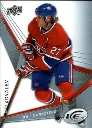 2008-09 Upper Deck Ice #2 - Alexei Kovalev - Montreal Canadiens