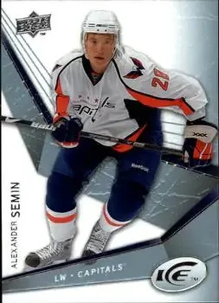 2008-09 Upper Deck Ice #9 - Alexander Semin - Washington Capitals