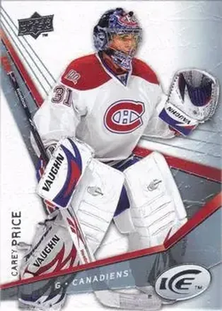 2008-09 Upper Deck Ice #12 - Carey Price - Montreal Canadiens