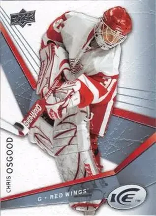 2008-09 Upper Deck Ice #14 - Chris Osgood - Detroit Red Wings