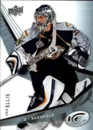 2008-09 Upper Deck Ice #18 - Dan Ellis - Nashville Predators
