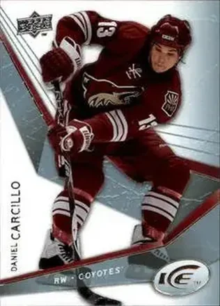 2008-09 Upper Deck Ice #21 - Daniel Carcillo - Phoenix Coyotes