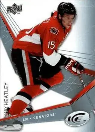 2008-09 Upper Deck Ice #23 - Dany Heatley - Ottawa Senators