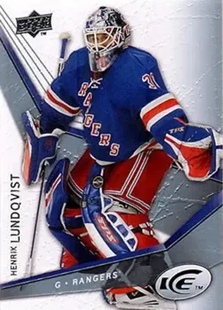 2008-09 Upper Deck Ice #29 - Henrik Lundqvist - New York Rangers