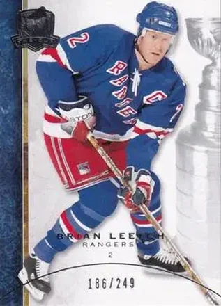 2008-09 Upper Deck The Cup #6 - Brian Leetch - New York Rangers