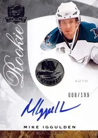 2008-09 Upper Deck The Cup #68 - Mike Iggulden - New York Islanders