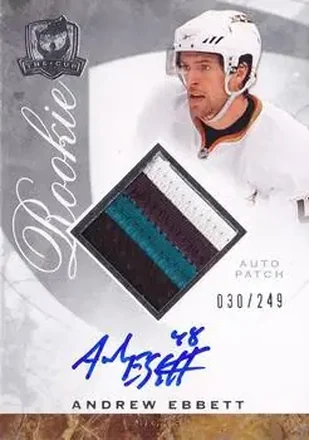 2008-09 Upper Deck The Cup #79 - Andrew Ebbett - Anaheim Ducks