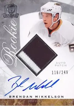 2008-09 Upper Deck The Cup #80 - Brendan Mikkelson - Anaheim Ducks