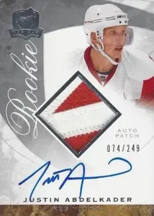 2008-09 Upper Deck The Cup #98 - Justin Abdelkader - Detroit Red Wings