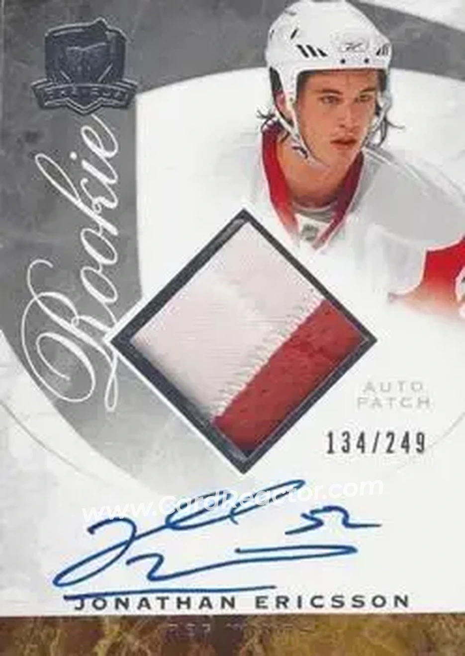 2008-09 Upper Deck The Cup #99 - Jonathan Ericsson - Detroit Red Wings - Front