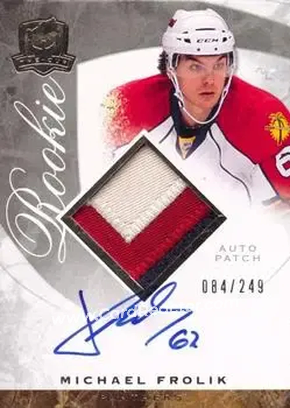 2008-09 Upper Deck The Cup #102 - Michael Frolik - Florida Panthers - Front