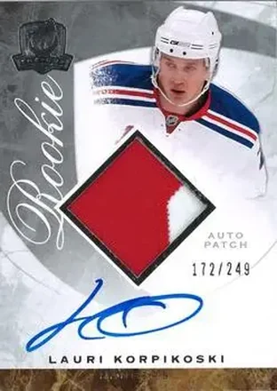 2008-09 Upper Deck The Cup #122 - Lauri Korpikoski - New York Rangers