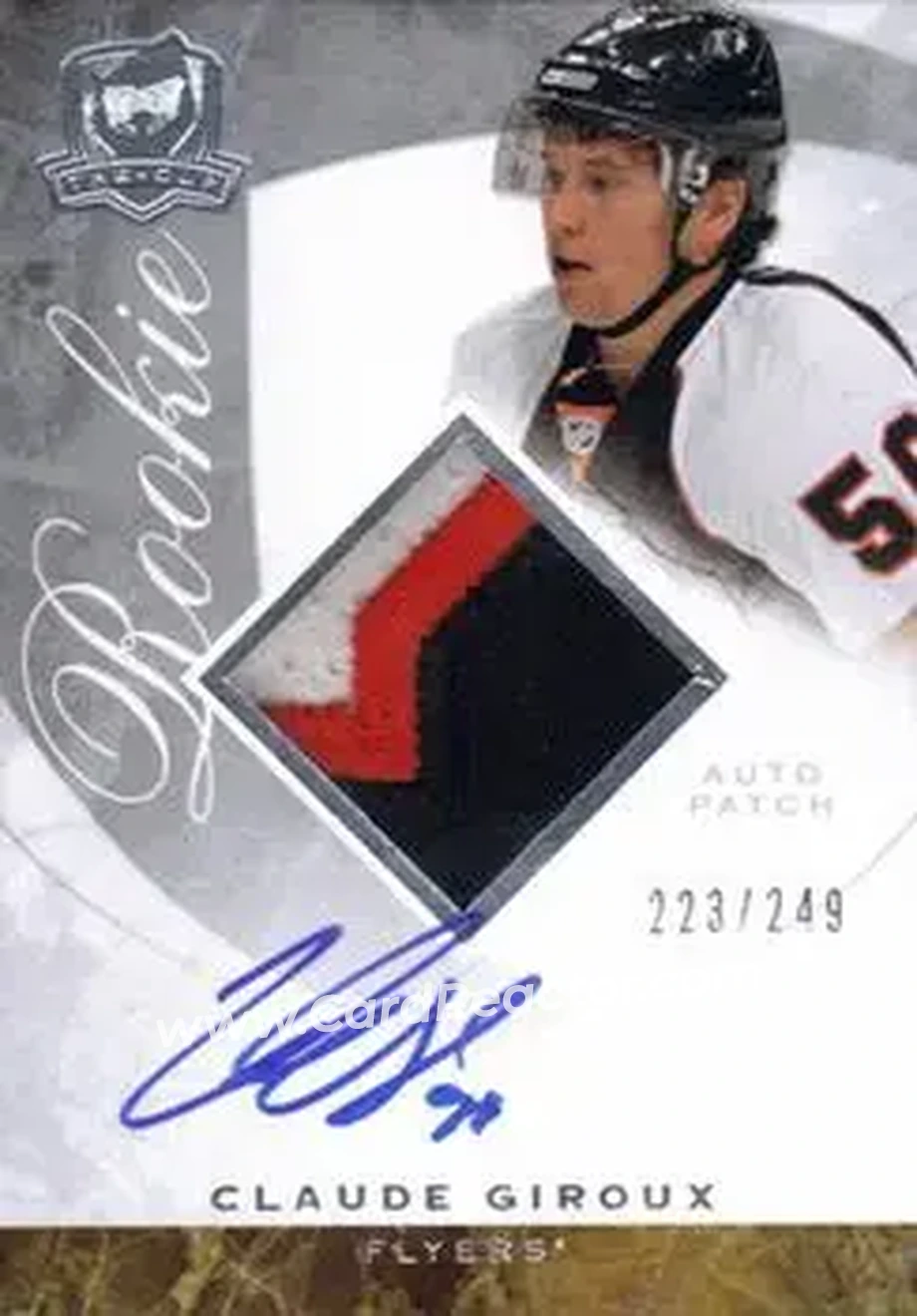 2008-09 Upper Deck The Cup #125 - Claude Giroux - Philadelphia Flyers - Front