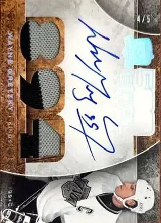 2008-09 Upper Deck The Cup - 500 Goal Club Swatches #500GC-WG - Wayne Gretzky - Los Angeles Kings
