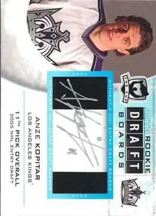 2008-09 Upper Deck The Cup - Auto Draft Boards #DB-AK - Anze Kopitar - Los Angeles Kings