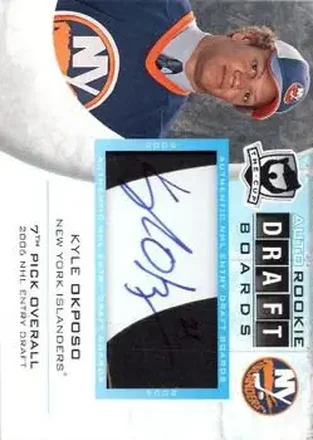 2008-09 Upper Deck The Cup - Auto Draft Boards #DB-KO - Kyle Okposo - New York Islanders