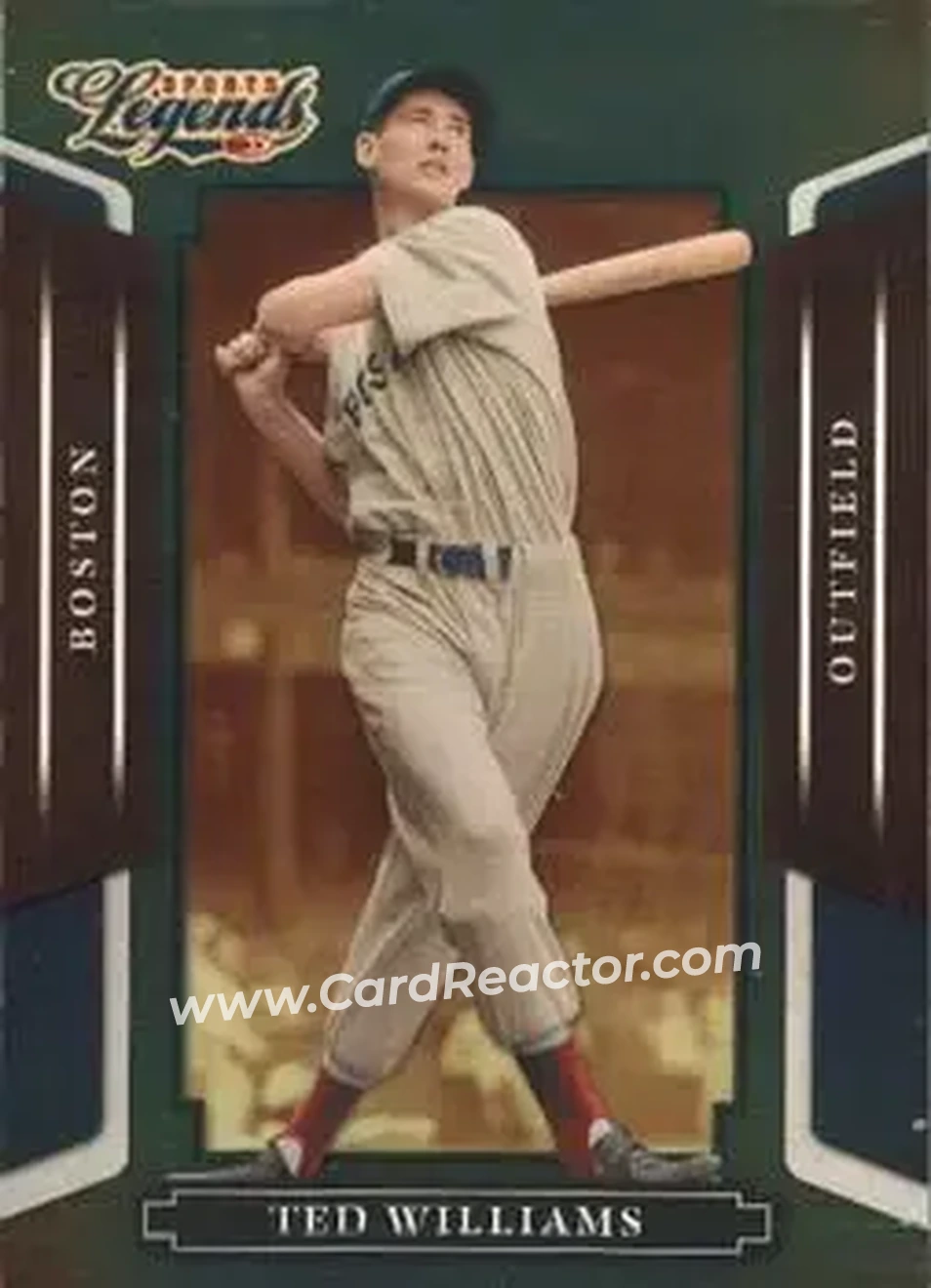 2008 Donruss Sports Legends #1 - Ted Williams - Boston Red Sox - Front