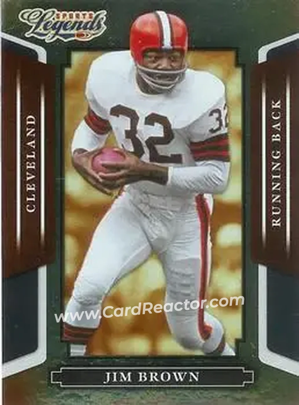 2008 Donruss Sports Legends #2 - Jimmy Brown - Cleveland Browns - Front