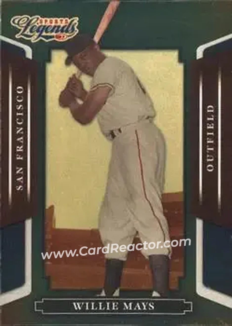 2008 Donruss Sports Legends #5 - Willie Mays - San Francisco Giants - Front