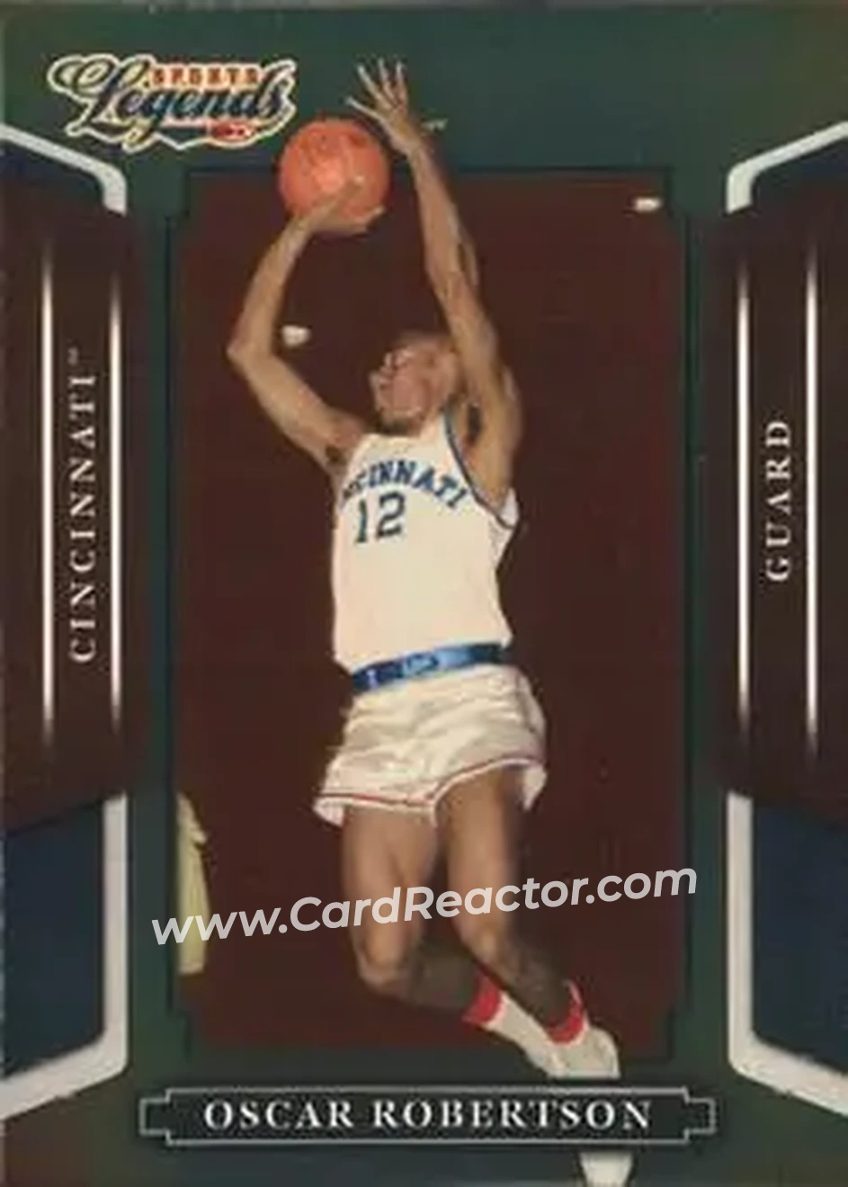 2008 Donruss Sports Legends #7 - Oscar Robertson - Cincinnati Royals - Front