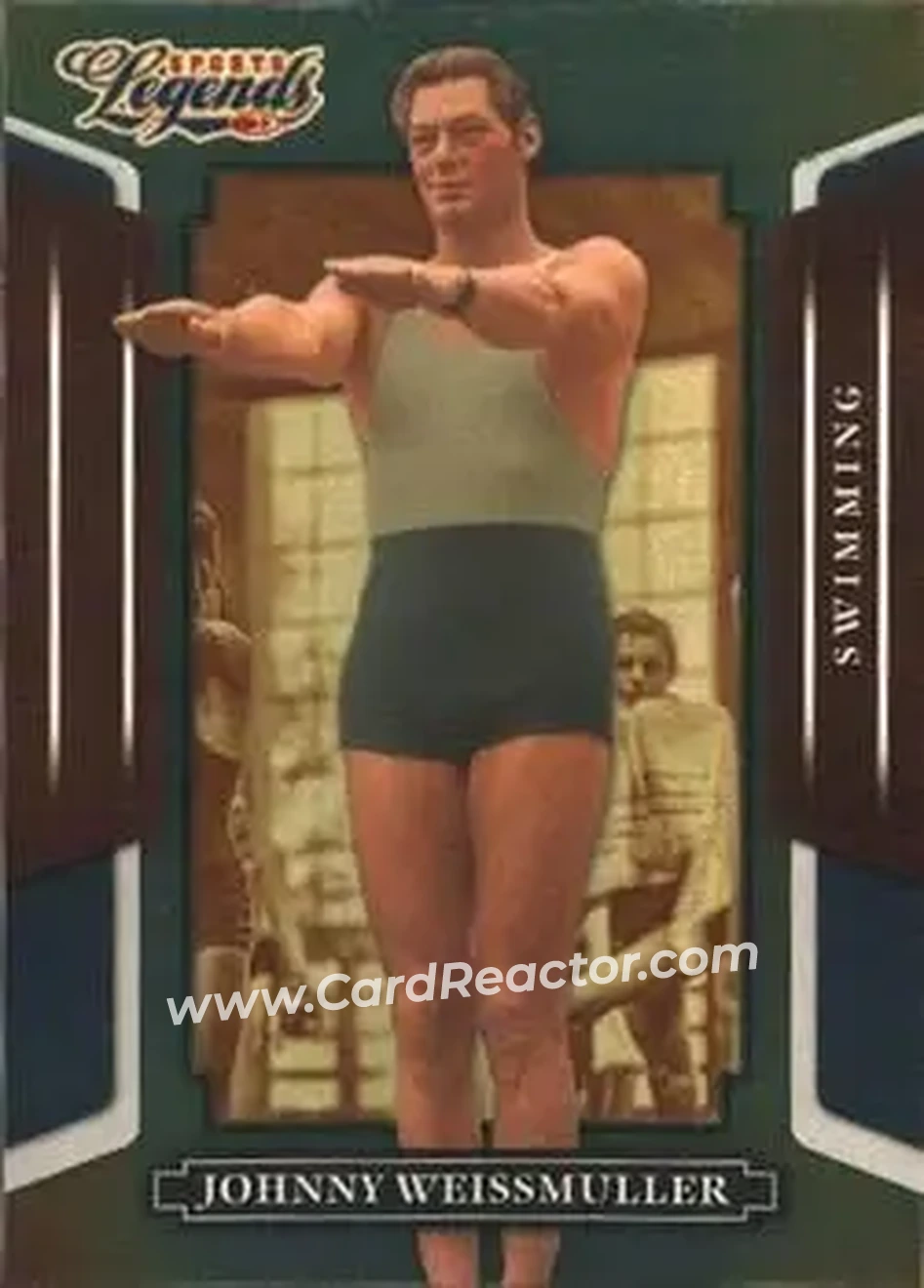 2008 Donruss Sports Legends #18 - Johnny Weissmuller - Front