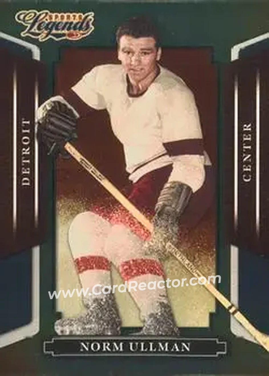 2008 Donruss Sports Legends #24 - Norm Ullman - Detroit Red Wings - Front