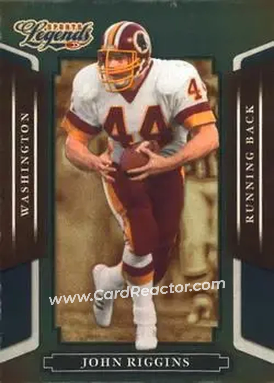 2008 Donruss Sports Legends #29 - John Riggins - Washington Redskins - Front