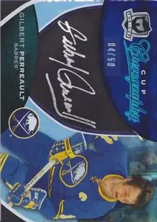 2008-09 Upper Deck The Cup - Cup Chirography #CC-GP - Gil Perreault - Buffalo Sabres
