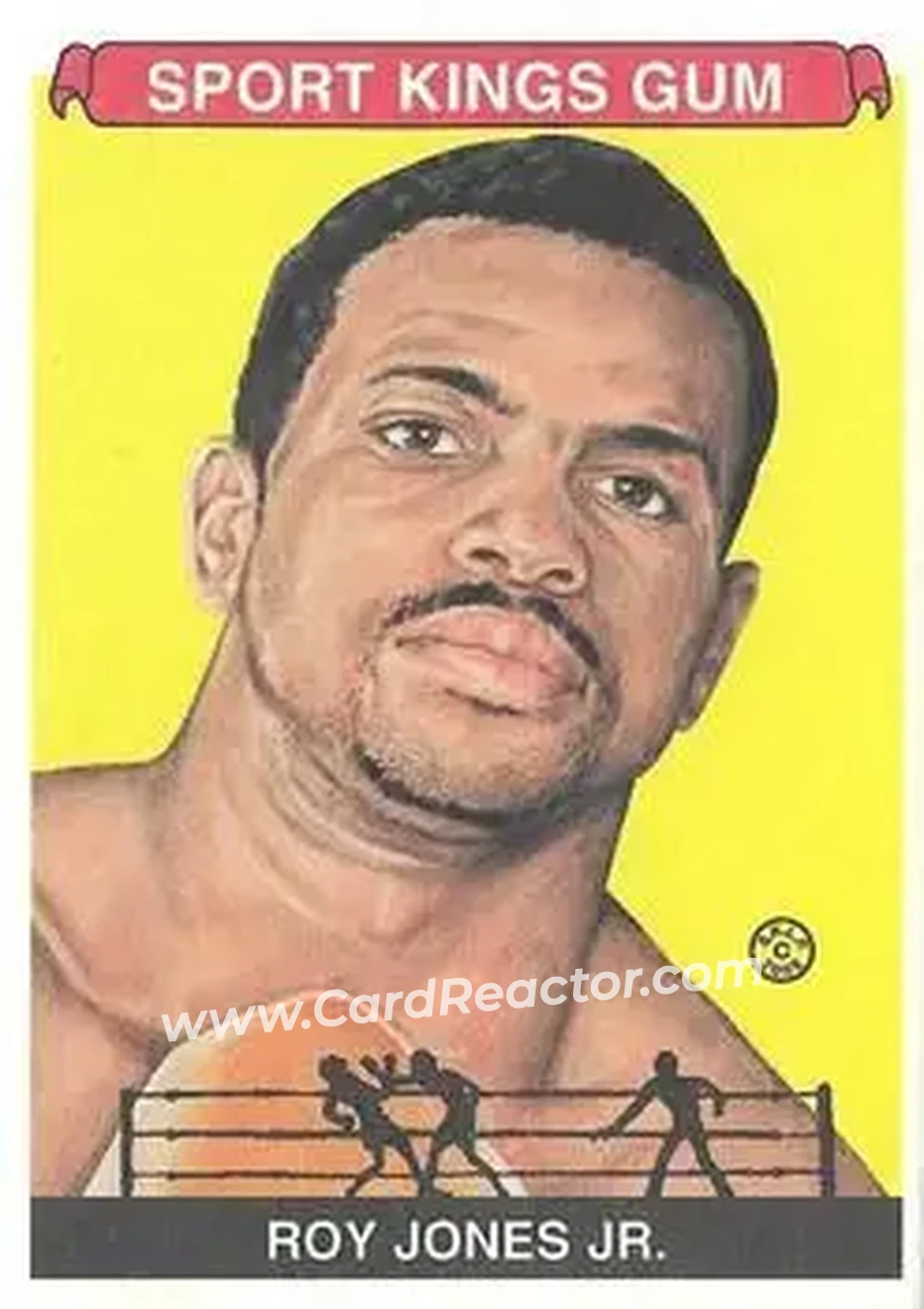 2008 Sportkings Series B #62 - Roy Jones Jr. - Front 2008 Sportkings Series B #62 - Roy Jones Jr. - Front