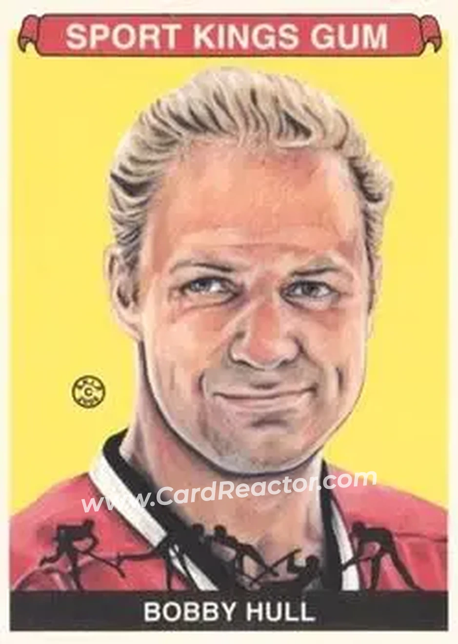 2008 Sportkings Series B #97 - Bobby Hull - Chicago Blackhawks - Front