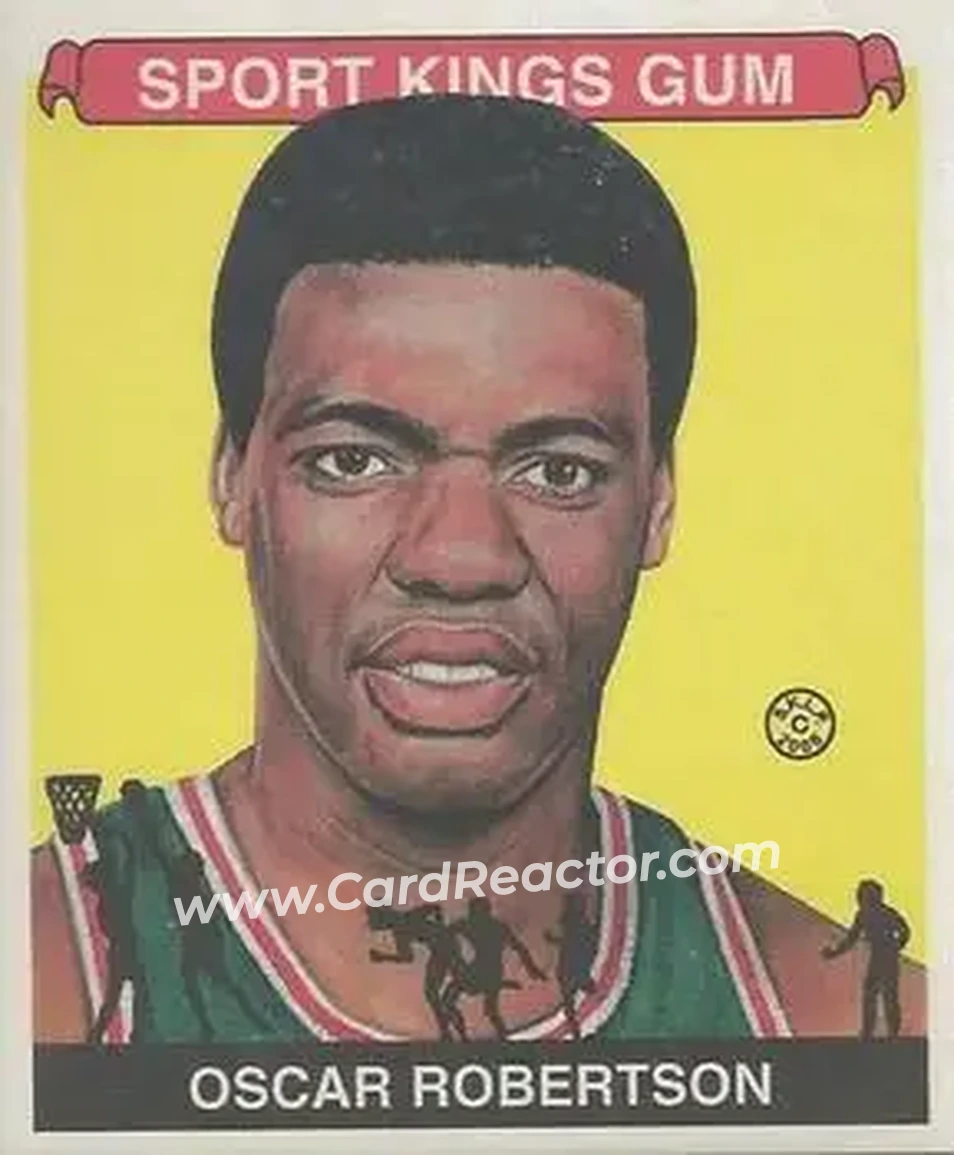 2008 Sportkings Series B #108 - Oscar Robertson - Milwaukee Bucks - Front