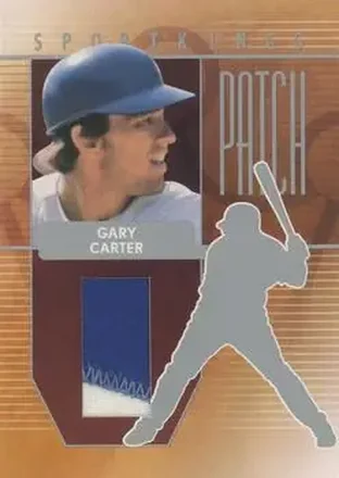 2008 Sportkings Series B - Patch Silver #P-08 - Gary Carter - Montreal Expos