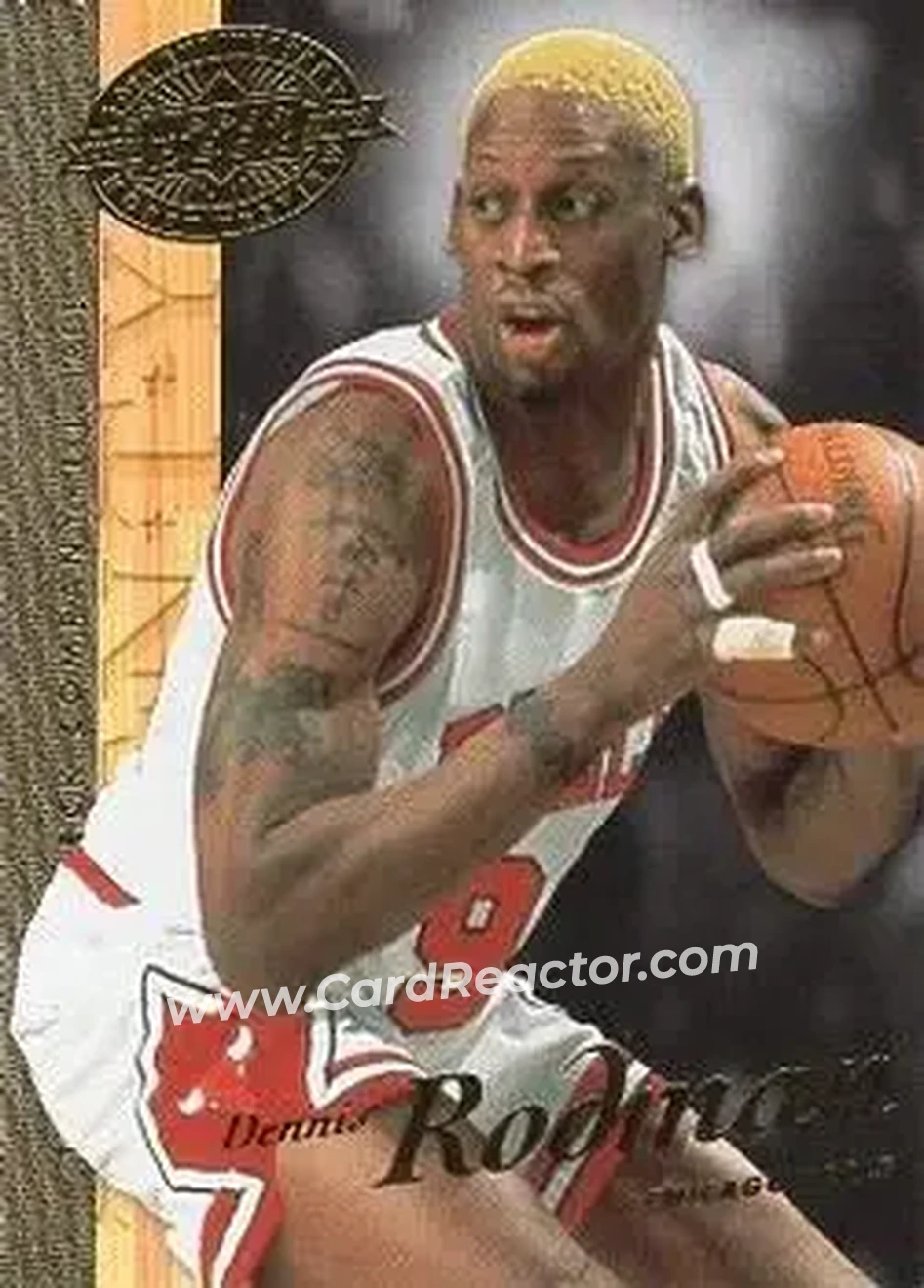 2008 Upper Deck 20th Anniversary #UD-4 - Dennis Rodman - Chicago Bulls - Front