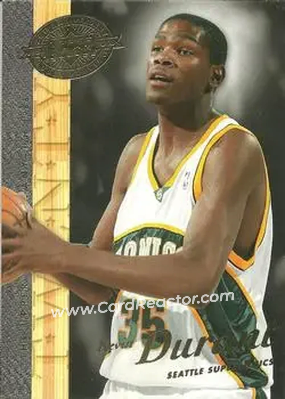 2008 Upper Deck 20th Anniversary #UD-5 - Kevin Durant - Seattle SuperSonics - Front