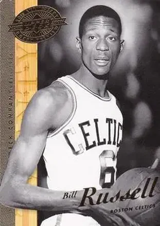 2008 Upper Deck 20th Anniversary #UD-9 - Bill Russell - Boston Celtics