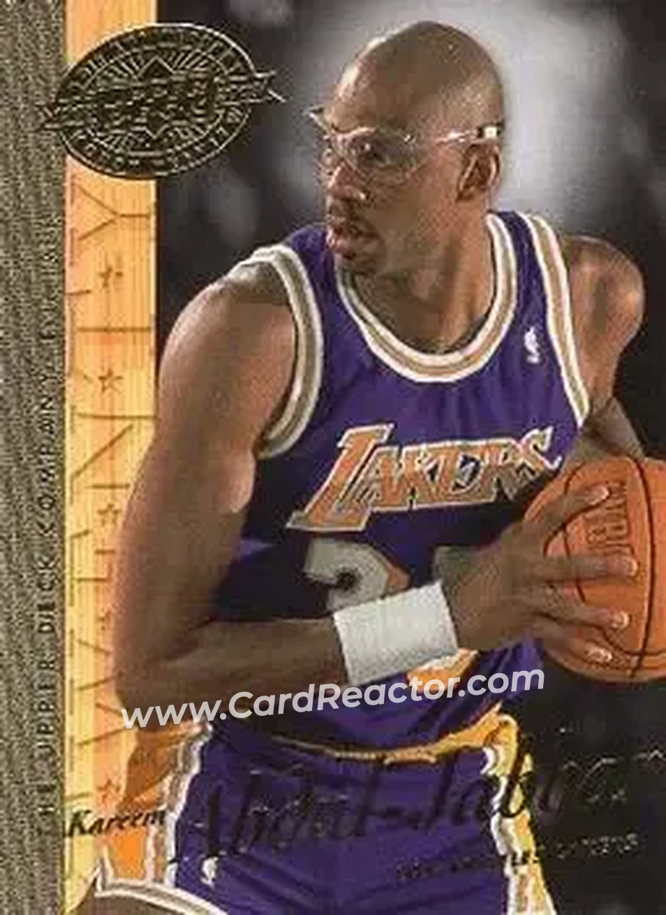 2008 Upper Deck 20th Anniversary #UD-12 - Kareem Abdul-Jabbar - Los Angeles Lakers - Front