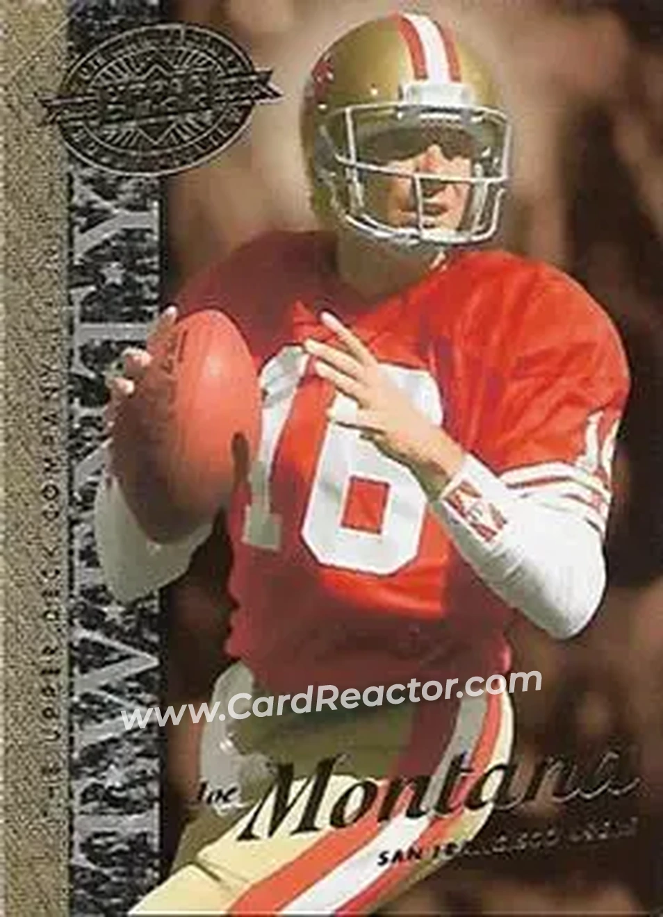 2008 Upper Deck 20th Anniversary #UD-16 - Joe Montana - San Francisco 49ers - Front
