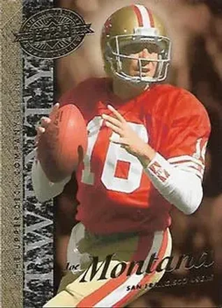 2008 Upper Deck 20th Anniversary #UD-16 - Joe Montana - San Francisco 49ers
