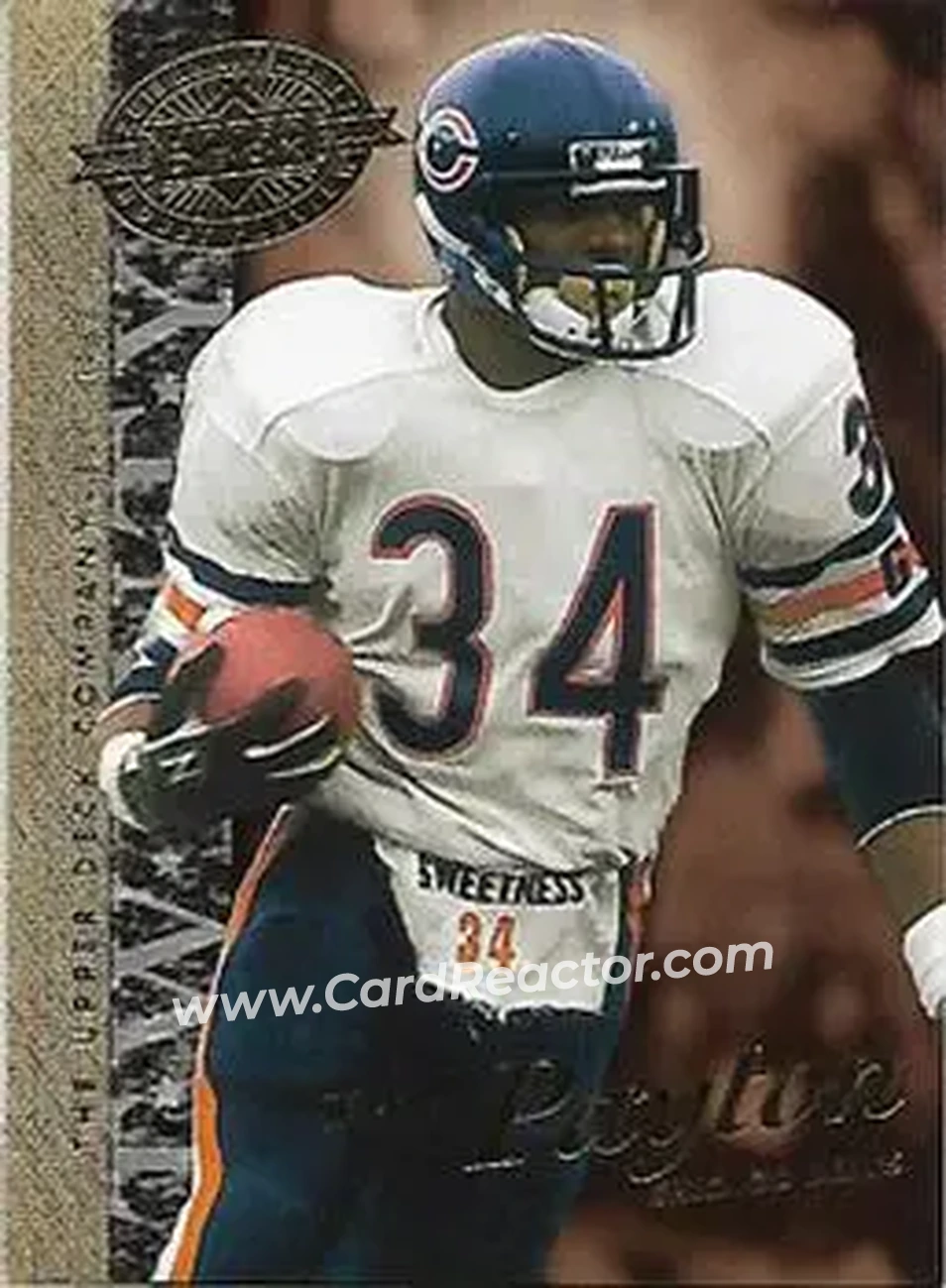 2008 Upper Deck 20th Anniversary #UD-24 - Walter Payton - Chicago Bears - Front