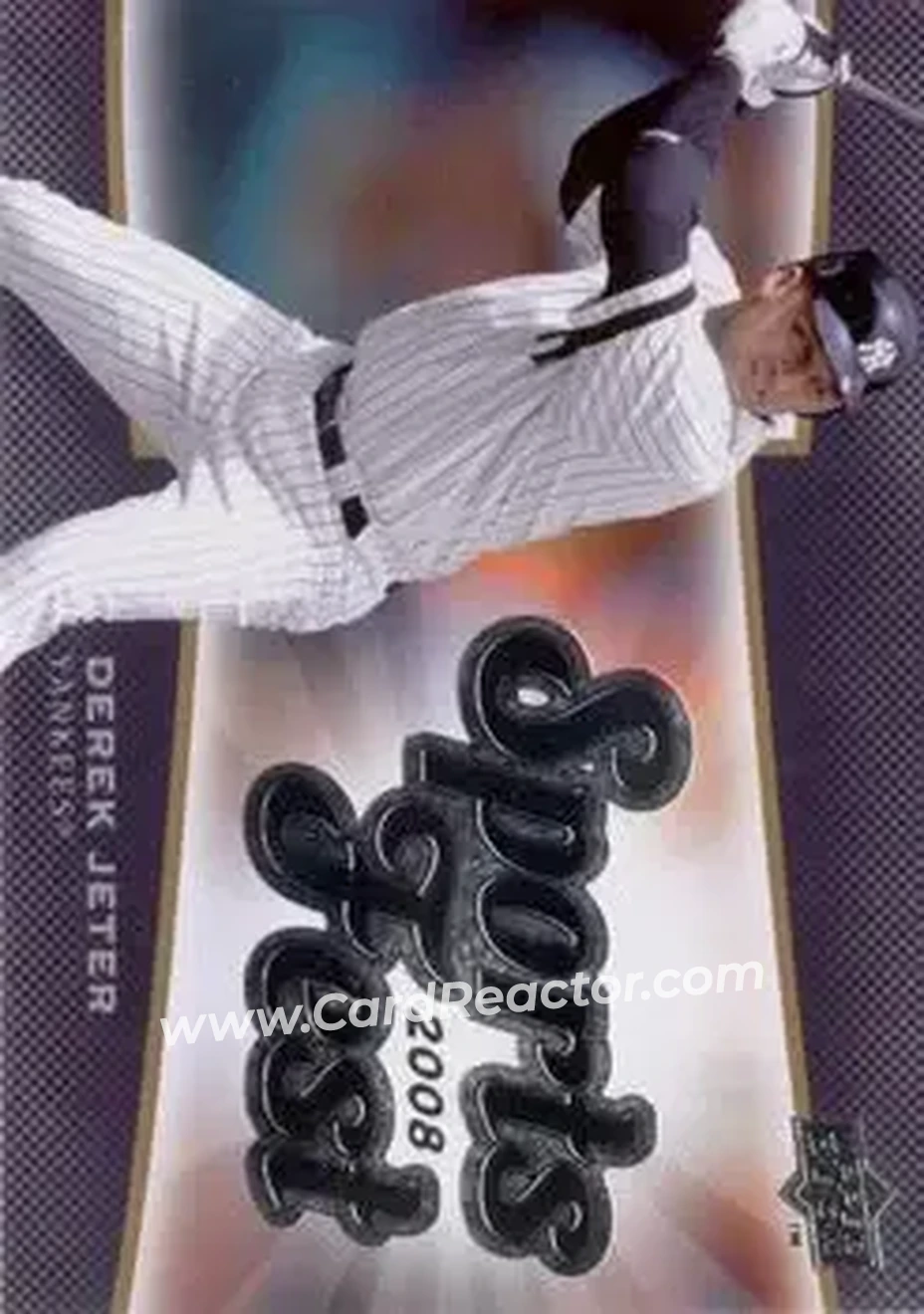 2008 Upper Deck SportsFest #SF-9 - Derek Jeter - New York Yankees - Front