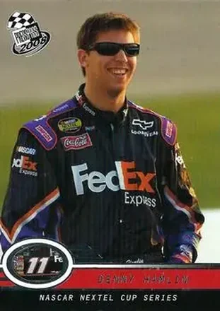 2008 Press Pass #3 Denny Hamlin