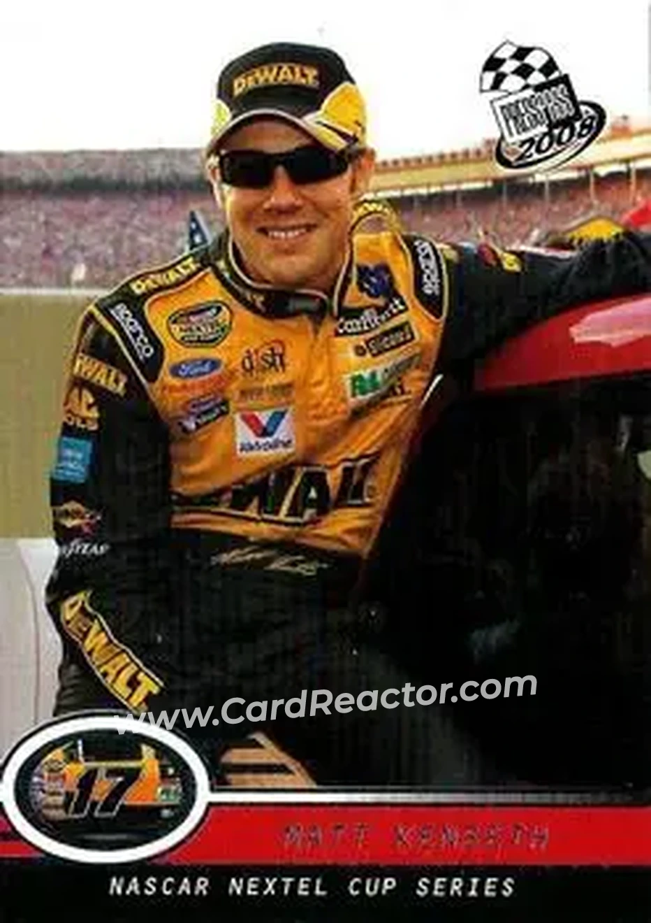 2008 Press Pass #4 - Matt Kenseth - Roush Fenway Racing - Front