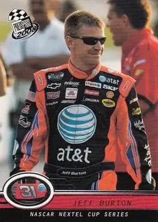 2008 Press Pass #7 Jeff Burton