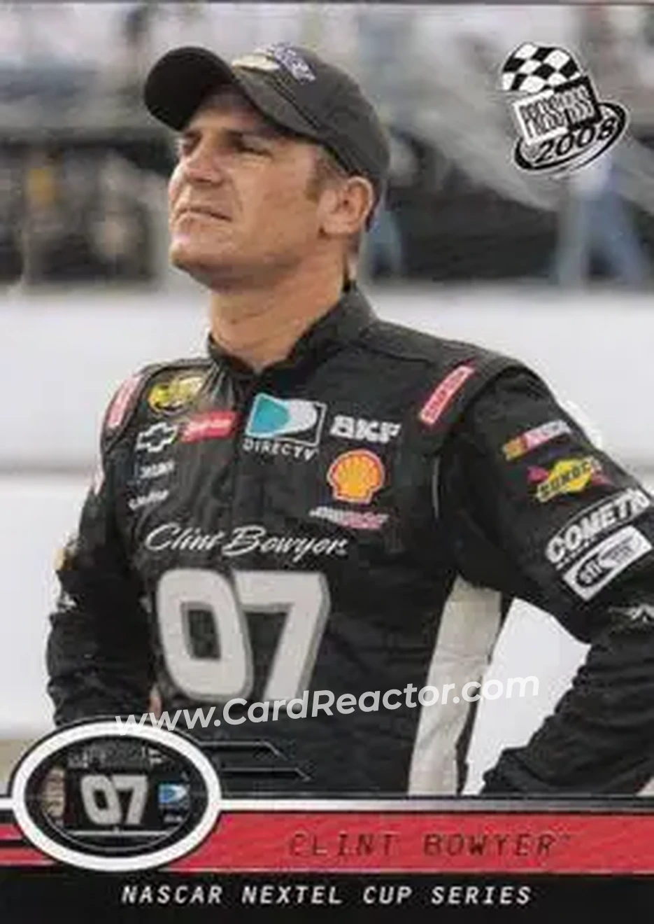 2008 Press Pass #9 - Clint Bowyer - Richard Childress Racing - Front