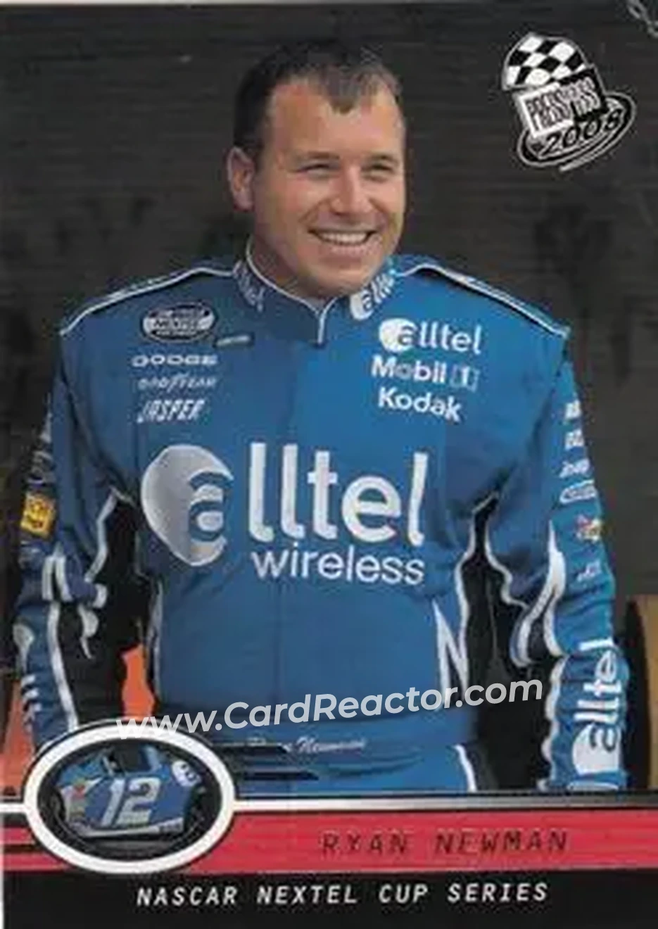 2008 Press Pass #14 - Ryan Newman - Penske Racing South - Front