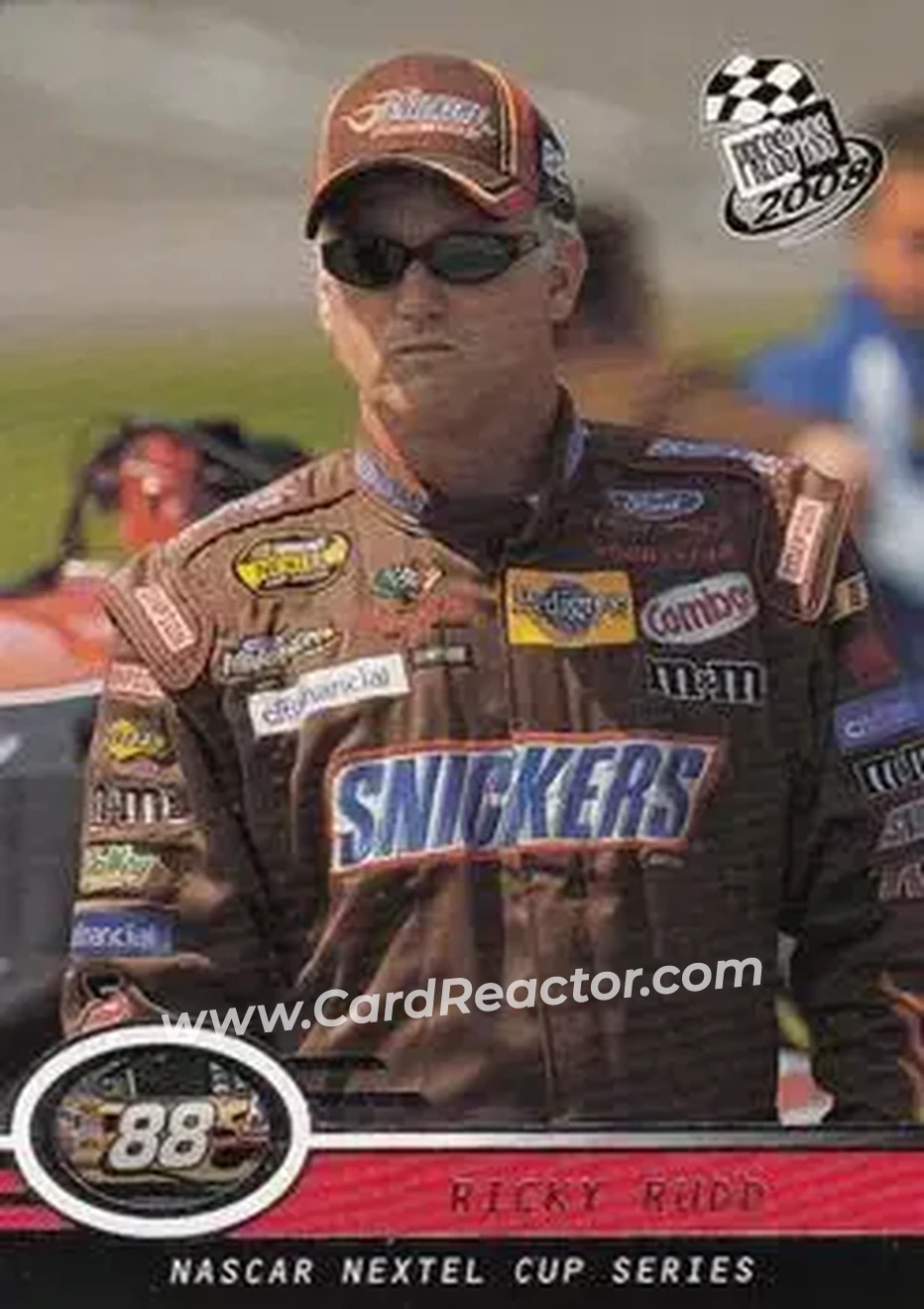 2008 Press Pass #26 - Ricky Rudd - Robert Yates Racing - Front