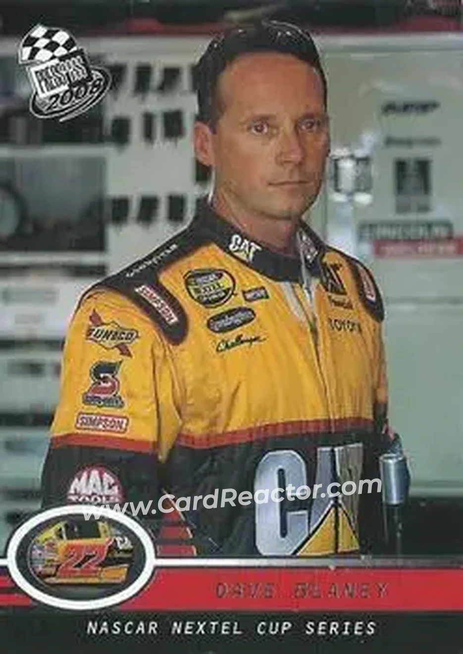 2008 Press Pass #29 - Dave Blaney - Bill Davis Racing - Front