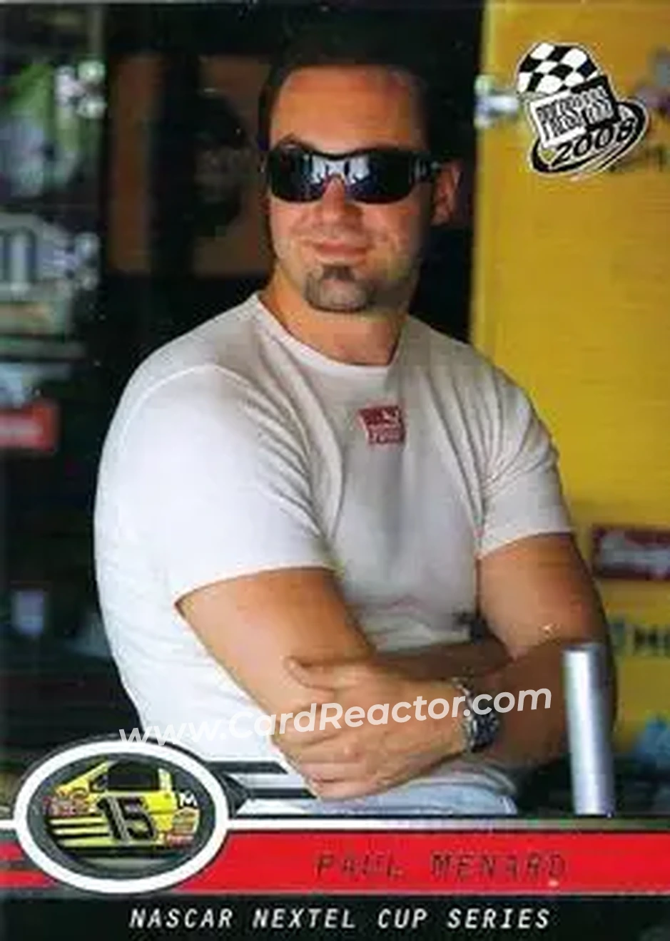 2008 Press Pass #30 - Paul Menard - Dale Earnhardt Inc. - Front