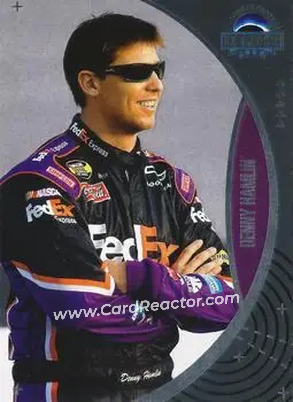 2008 Press Pass Eclipse #11 - Denny Hamlin - Joe Gibbs Racing - Front