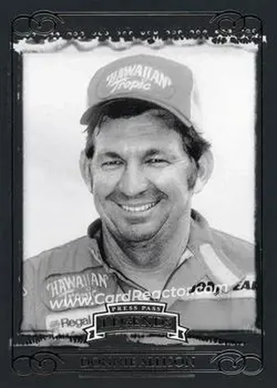2008 Press Pass Legends #2 - Donnie Allison - Hoss Ellington Racing - Front